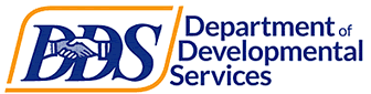 Logo of DDS Department of Developmental Services