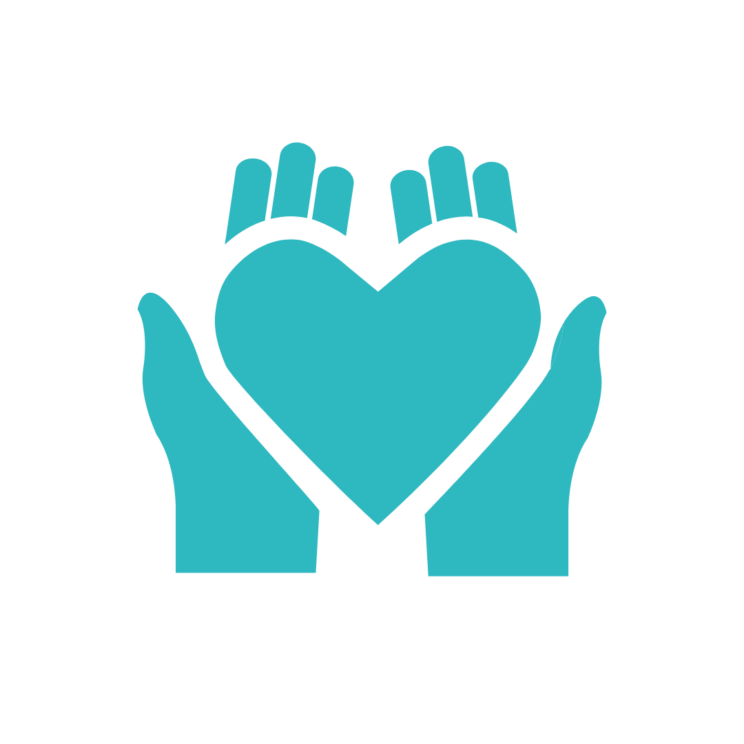 image of hands holding heart