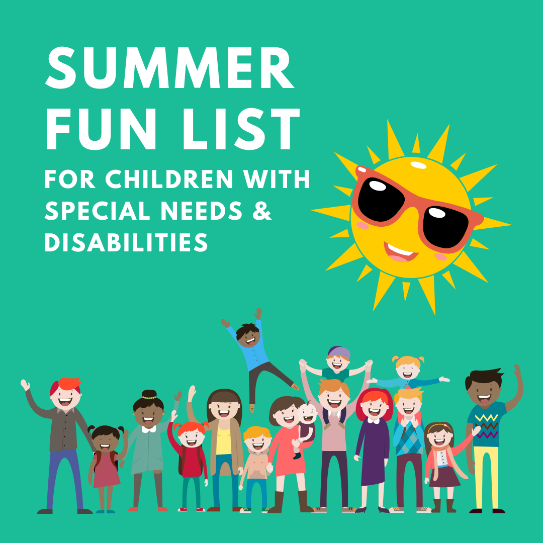 SUMMER FUN LIST 2023 for children with disabilities and special