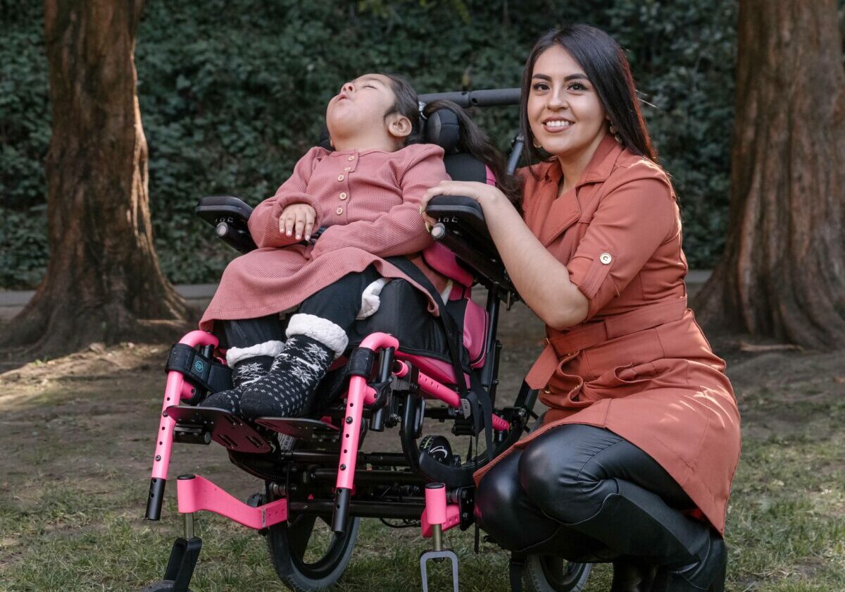 Daisy and her daughter Ximena